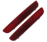 GLILAR Compatible With Chevrolet For Trax 2013-2014 Rear Bumper Reflector Tail Light Brake Lamp Cover 22950586 22950587 Rear Bumper Reflector