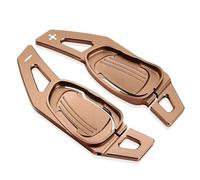 GLILAR Compatible with Cupra for Formentor 2019 for Ateca for Leon for Hybrid 2020-2022 Car Steering Wheel Shift Paddle Shifter Extension Paddle Shifter Kit(Brown)