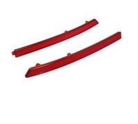 GLILAR Compatible With Seat For Ibiza 6F 2013-2016 Rear Bumper Reflector Taillight Warning Signal Lamp Red Lens 6J3945105D 6J3945106D Rear Bumper Reflector(Pair)