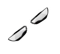 GLILAR Headlight Lens Covers Compatible With A6L 2012 2013 2014 2015 Pair Front Headlight Headlamp Lens Cover Transparent Lampshades Lamp Shell Cap