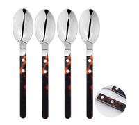 Glim & Glam Cutlery Set Stainless Steel 4pc Teaspoon Set Anydate Resin