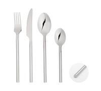 Glim&Glam Forged Stainless Steel Cutlery Set Dinnerware Table Set Party (16pc Set)