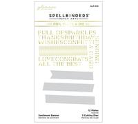 Glimmer HOT FOIL Plate/DIE Banner, Metal, Bronze