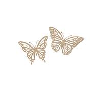 Spellbinders Hot Foil Plate-Glimmering Butterflies, Metal, Large Flower Die: 1.4 x 1.4 cm