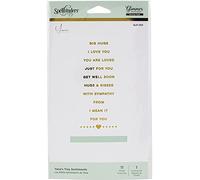 GLIMMER HOT FOIL Plate Tiny SENTI, Metal