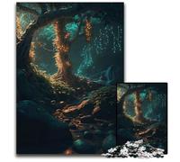 Glimmering Glade Jigsaw Puzzles for Adults 1000 Piece Paper Puzzles Perfect for Birthday Christmas 1000 PCS(38x26cm)
