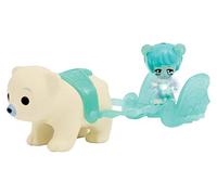 Glimmies GLP04 Glimsled (Trainer) Set with 1 Polaris Exclusive, Multi-Coloured