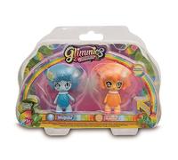 Glimmies - Series 2 Blister 2 Wolfelie + Linxia Figures (Giochi Preziosi GLN01000)