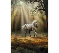 Glimpse Of A Unicorn - Anne Stokes Greetings - Blank