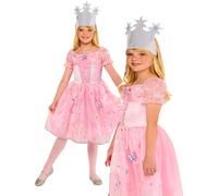Glinda Costume Kids Official Book Day Fancy Dress Outfit Wizard Of Oz