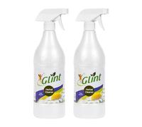 Glint Vegetable Cleaner Extra Strong 2 x 1000 ml - Powerful Kitchen and Multi Cleaner Effective Degreaser with Surface Protection, Removes Strong Encrustations without Heating or Scrubbing.