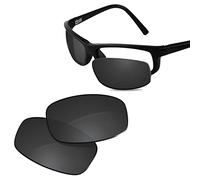 Glintbay 100% Precise-Fit Replacement Sunglass Lens for Maui Jim Legacy MJ183-62mm - Polarized Advanced Black