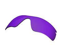 Glintbay 100% Precise-Fit Replacement Sunglass Lenses for Oakley RadarLock Path Purple Size: S