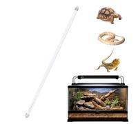 GlintBay 24W T5 UVB Light Reptile 10.0,UVB Light for Reptile, 22IN UVA UVB Bulb for Reptile,T5 ho Linear UVB Bulb, 22inch UVA/UVB Desert Lamp for Bearded Dragon, Gecko, Tortoise, Lizard