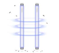 GlintBay T8 10W Fly Killer Replacement Bulbs, UV Lamp Tubes for 20W Insect Zapper, 346mm T8 Bulbs for Indoor Outdoor Mosquito Zapper Lamp (2 Pack)