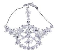 Glinting Punk Headwear Witchcraft Accessories Headpiece Exquisite Jewelry Floral Shape