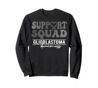 Glioblastoma Awareness groovy Brain Tumor Cure Brain Cancer Sweatshirt