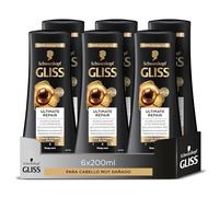 Gliss Conditioner Ultimate Repair - Package of 6 x 200 ml - Total: 1200 ml