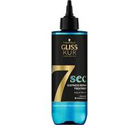 Gliss Kur 7 Sec Express Repair Aqua Revive (200 ml), Hair Treatment, Provides Extra Dose of Moisture and Healthy Shine in Just 7 Seconds