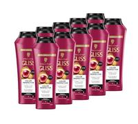 Gliss Kur Gliss Colour Perfector Shampoo (10 x 250 ml), Hair Shampoo with Hyaluronic Complex and Cranberry Extract, Colour Shampoo for Coloured, Highlighted and Coloured Hair