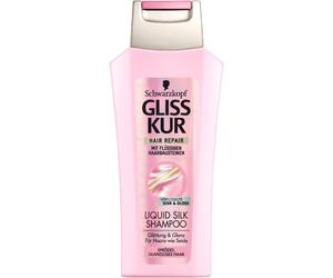 Gliss Kur Shampoo Liquid Silk Gloss Pack of 2 (2 x 250 ml)