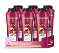 Gliss Shampoo Ultimate Colour - Package of 6 x 250 ml - Total: 1500 ml