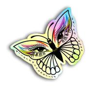 Glisten Cosmetics Fairy Freak Butterfly Sticker Holographic