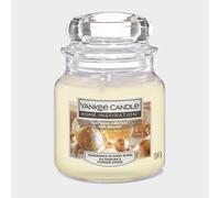 Glistening Christmas Small Jar - White, White One Size