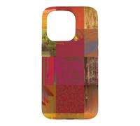 Glitch Art Data Corruption Grid Abstract Cybernetic Design Case for iPhone 15 Pro