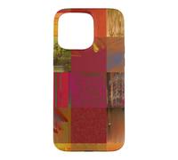 Glitch Art Data Corruption Grid Abstract Cybernetic Design Case for iPhone 15 Pro Max