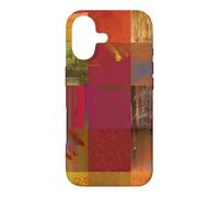 Glitch Art Data Corruption Grid Abstract Cybernetic Design Case for iPhone 17