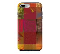 Glitch Art Data Corruption Grid Abstract Cybernetic Design Case for iPhone 7 Plus/8 Plus