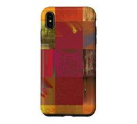 Glitch Art Data Corruption Grid Abstract Cybernetic Design Case for iPhone XS Max