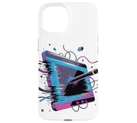 Glitch Art Drawing Tablet Animator Graphic Designer Case for iPhone 15