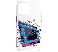 Glitch Art Drawing Tablet Animator Graphic Designer Case for iPhone 16 Pro