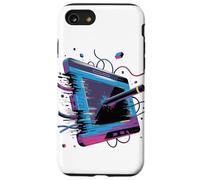 Glitch Art Drawing Tablet Animator Graphic Designer Case for iPhone SE (2020) / 7 / 8