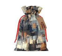 Glitch Art Drawstring Gift Bags Reusable Gift Wrapping Pouches For Birthday, Wedding, Party Favours & Festive Presents