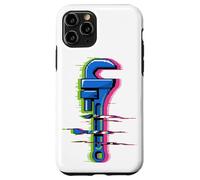 Glitch Art Plumber Wrench Plumbing Pipe Drain Plumbers Case for iPhone 11 Pro