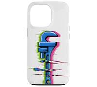 Glitch Art Plumber Wrench Plumbing Pipe Drain Plumbers Case for iPhone 13 Pro