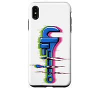 Glitch Art Plumber Wrench Plumbing Pipe Drain Plumbers Case for iPhone XS Max