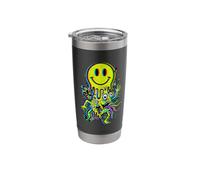 Glitch Core Melting Monster Psychedelics Eldritch Horror Stainless Steel Insulated Tumbler