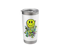 Glitch Core Melting Monster Psychedelics Eldritch Horror Stainless Steel Insulated Tumbler