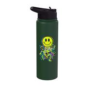 Glitch Core Melting Monster Psychedelics Eldritch Horror Stainless Steel Insulated Water Bottle