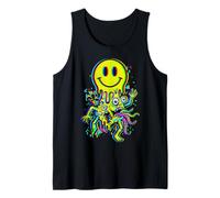 Glitch Core Melting Monster Psychedelics Eldritch Horror Tank Top