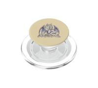 Glitch Dragon DJ Mixing Electronic Music PopSockets PopGrip for MagSafe