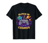 Glitch in Cosmos Gaming Control T-Shirt