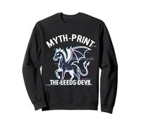 Glitch Leeds Devil 13th Child Pine Barrens Cryptid Sweatshirt