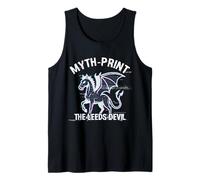 Glitch Leeds Devil 13th Child Pine Barrens Cryptid Tank Top