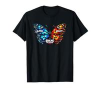 Glitch Reality Break System Butterfly T-Shirt