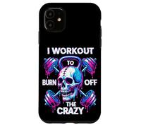 Glitch Skull Kettlebell I Workout To Burn Off The Crazy Case for iPhone 11